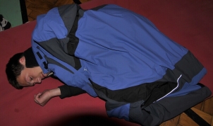 "N�kte�� tvr��ci si nechali doma i spac�k, aby to po cest� nebylo moc t�k�:))"